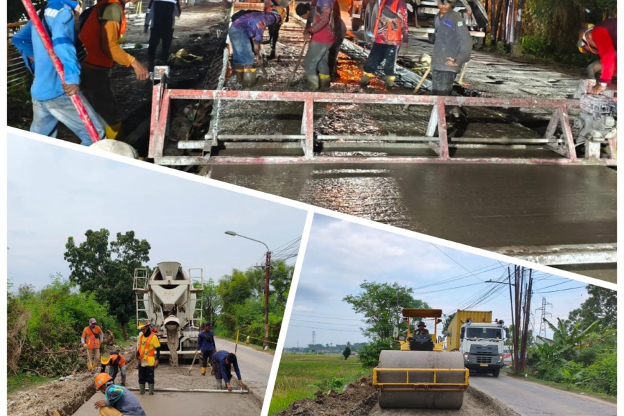 Rekontruksi Jalan Kosambi - BTS